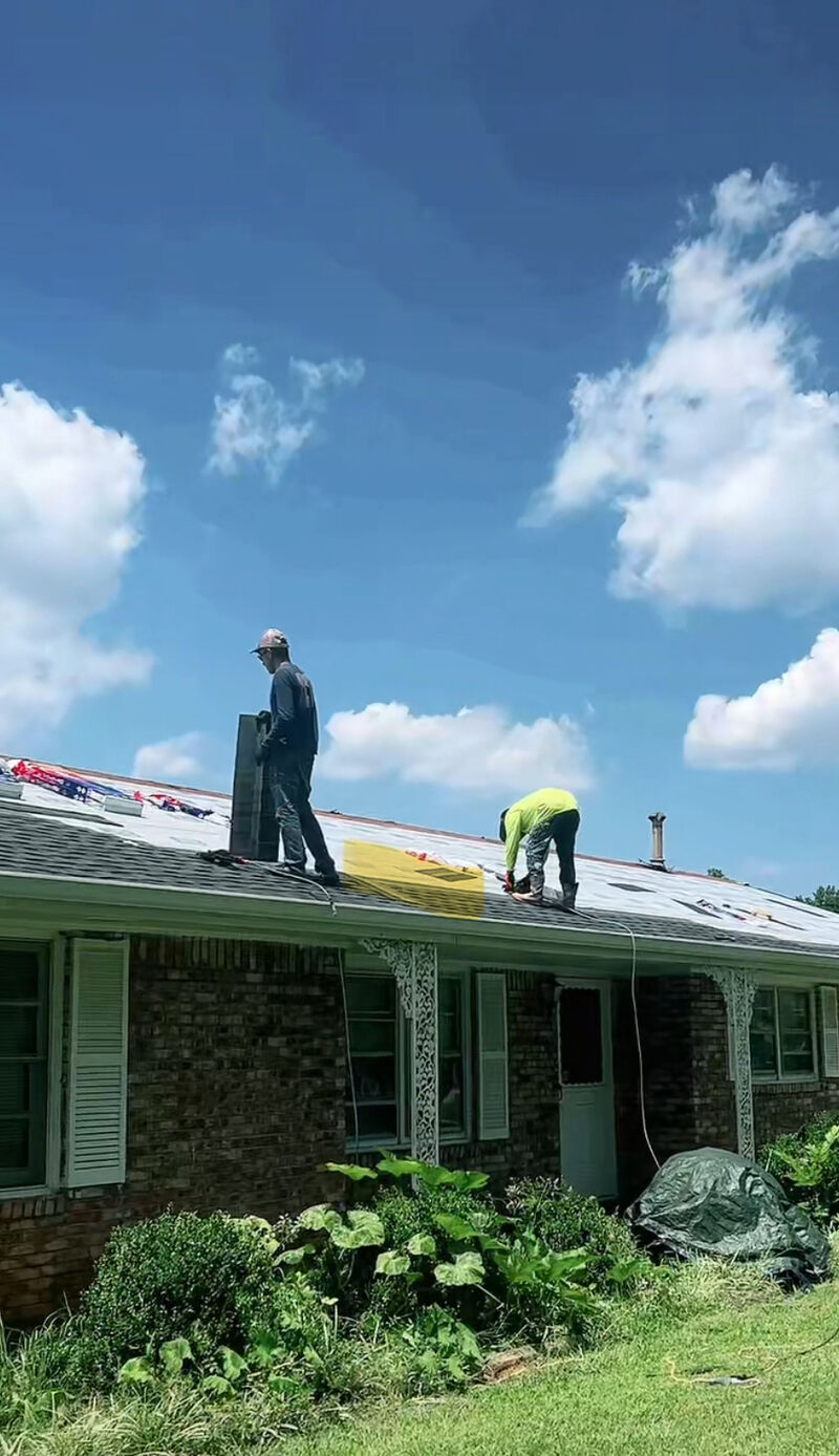 Gutter and wood repair